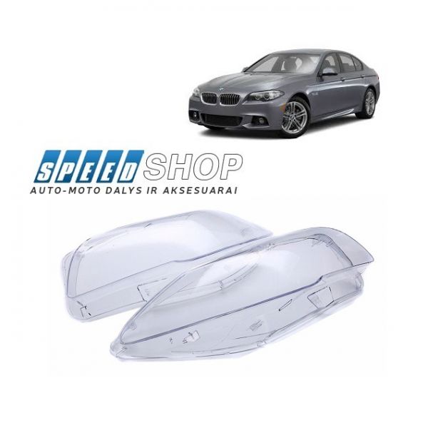 BMW 5 (F10-F11) priekinių žibintų stiklai